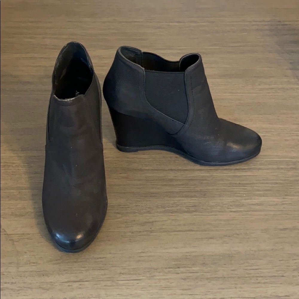 Audrey Brooke’s Ankle Booties - Leather Upper